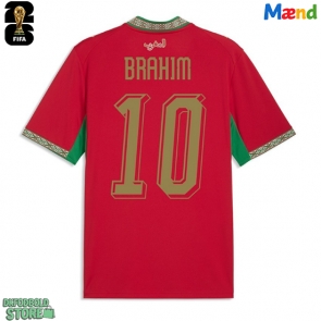 Marokko Brahim Diaz #10 Replika Hjemmebanetrøje VM 2026 Kortærmet